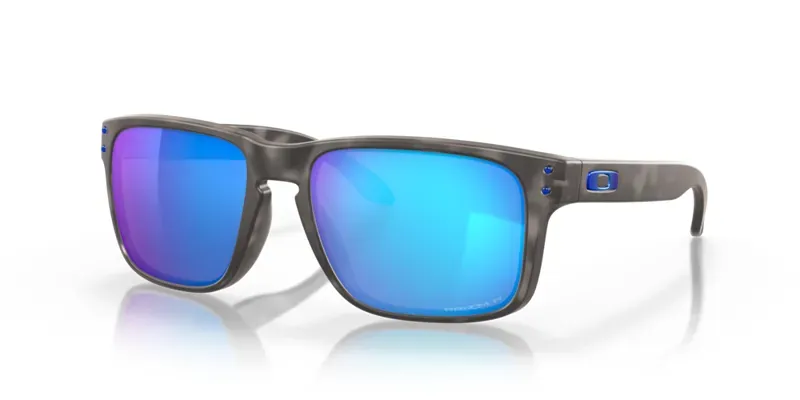 Oakley Holbrook OO-9102-G7 In Prizm Sapphire Polarized Lenses/Matte Black Tortoise Frame