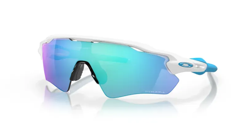 Oakley Radar Ev Path OO-9208-57 In Prizm Sapphire Lenses/Polished White Frame