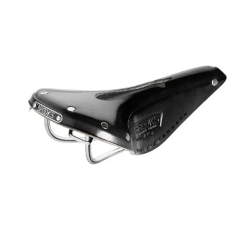 Brooks B17 Narrow Carved Saddle in Black
