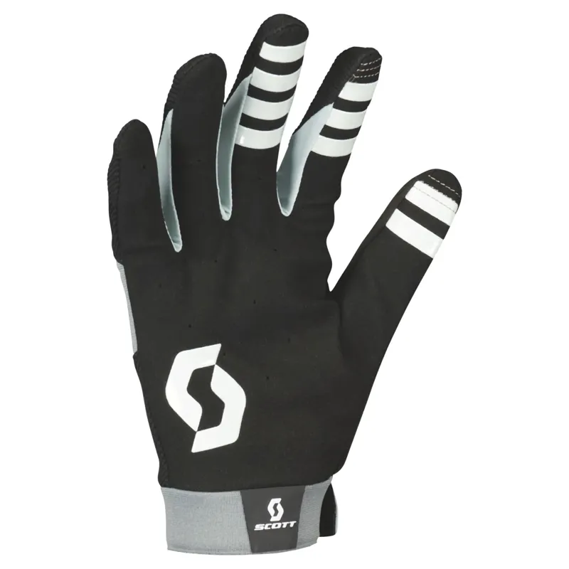 Scott Enduro LF Gloves in Grey/Black-1