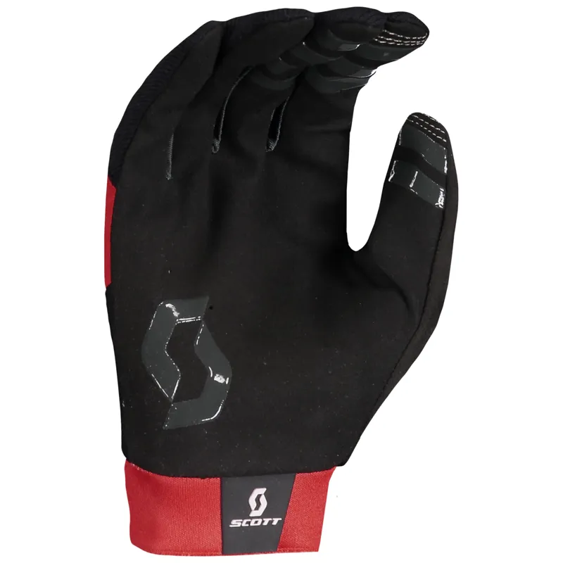 Scott Enduro LF Gloves in Red -1