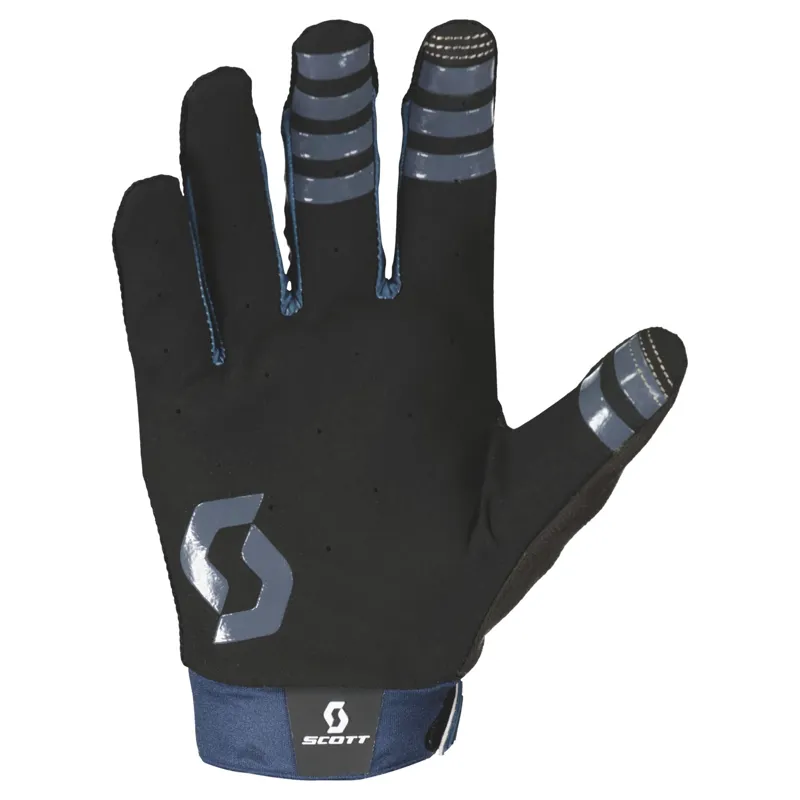 Scott Enduro LF Gloves in Blue/Black-1