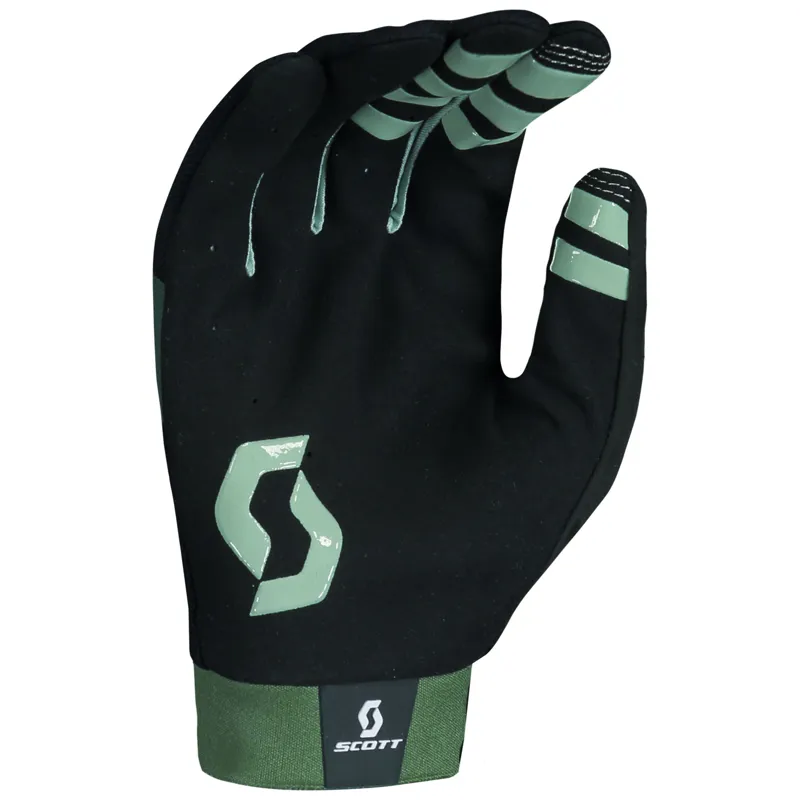 Scott Enduro LF Gloves in Green-1