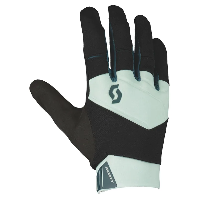 Scott Enduro LF Gloves in Mineral Green/Black