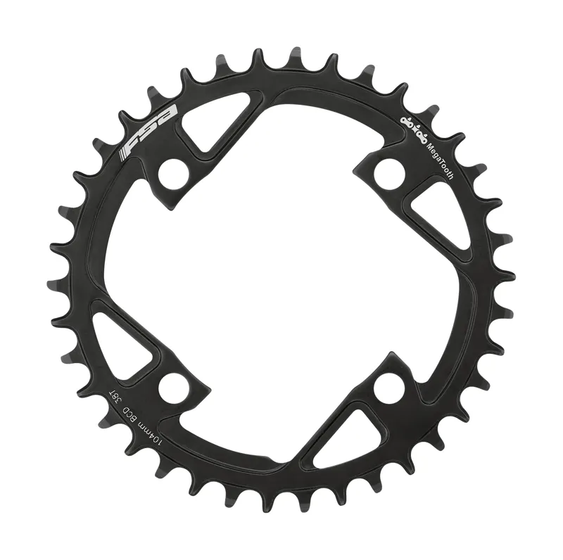 FSA 104mm 38t Megatooth Steel eBike Chainring in Black