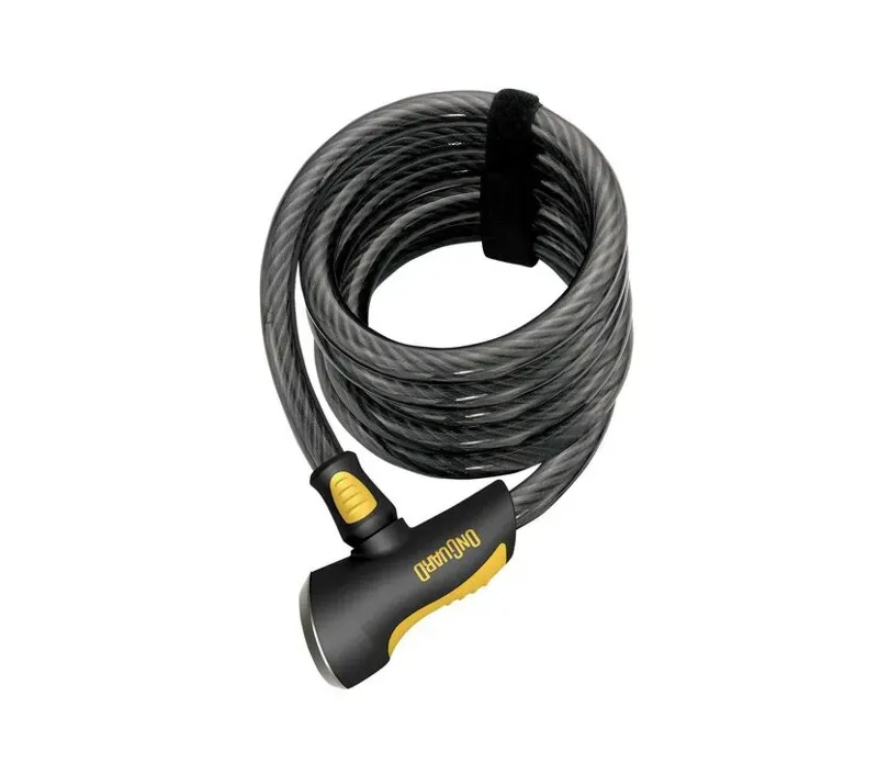 Onguard Doberman 8028 1850x12mm Cable Lock in Black/Yellow