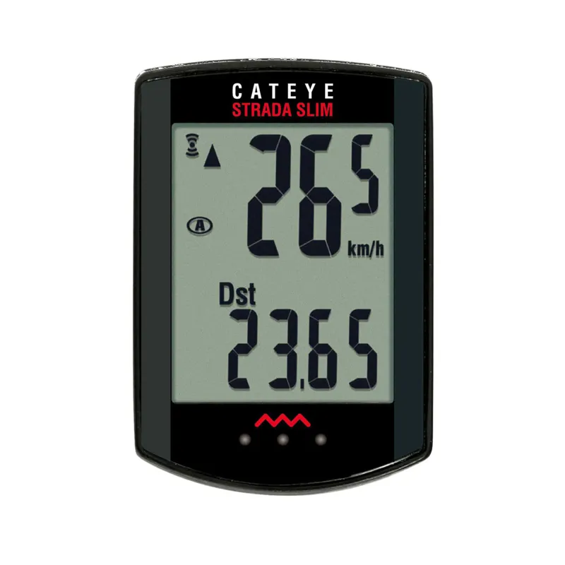 Cateye Strada Slim Wireless Computer In Black