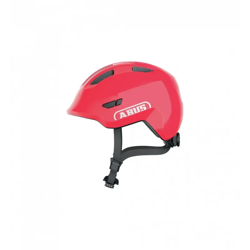 Smiley Shiny Red Kids Helmet M