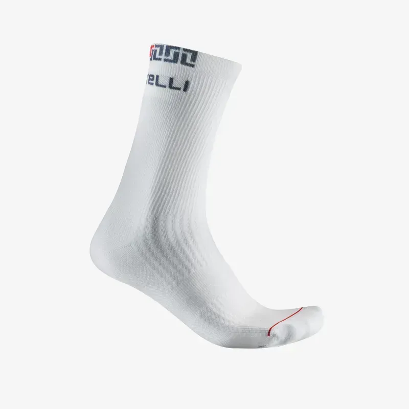 Castelli Bandito Merino 18 Socks In White