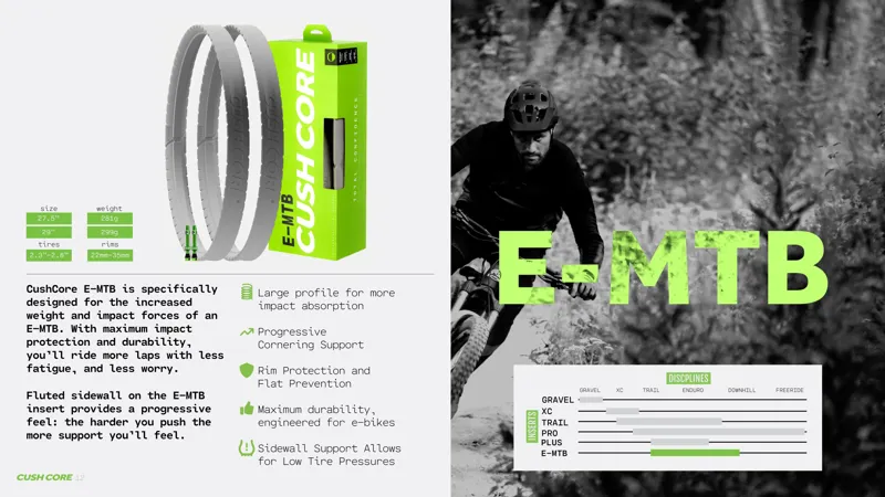 CushCore 27.5 E-MTB Tyre Insert single-3