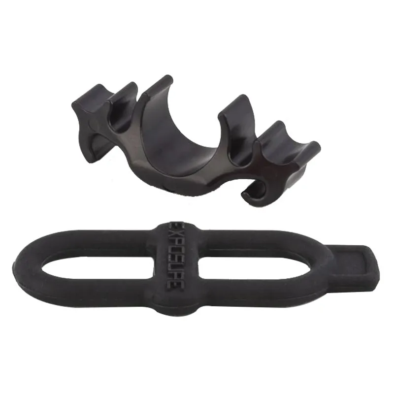 Exposure Lights TraceR Saddle Rail Bracket in Black
