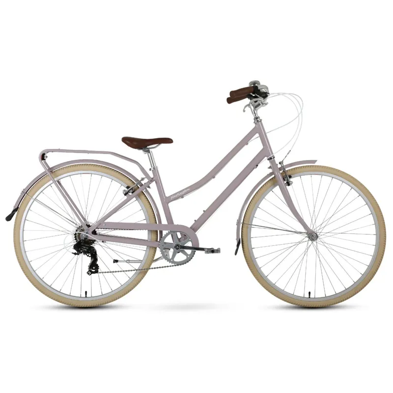 Forme Hartington A7 Classic Hybrid Bike in Pink