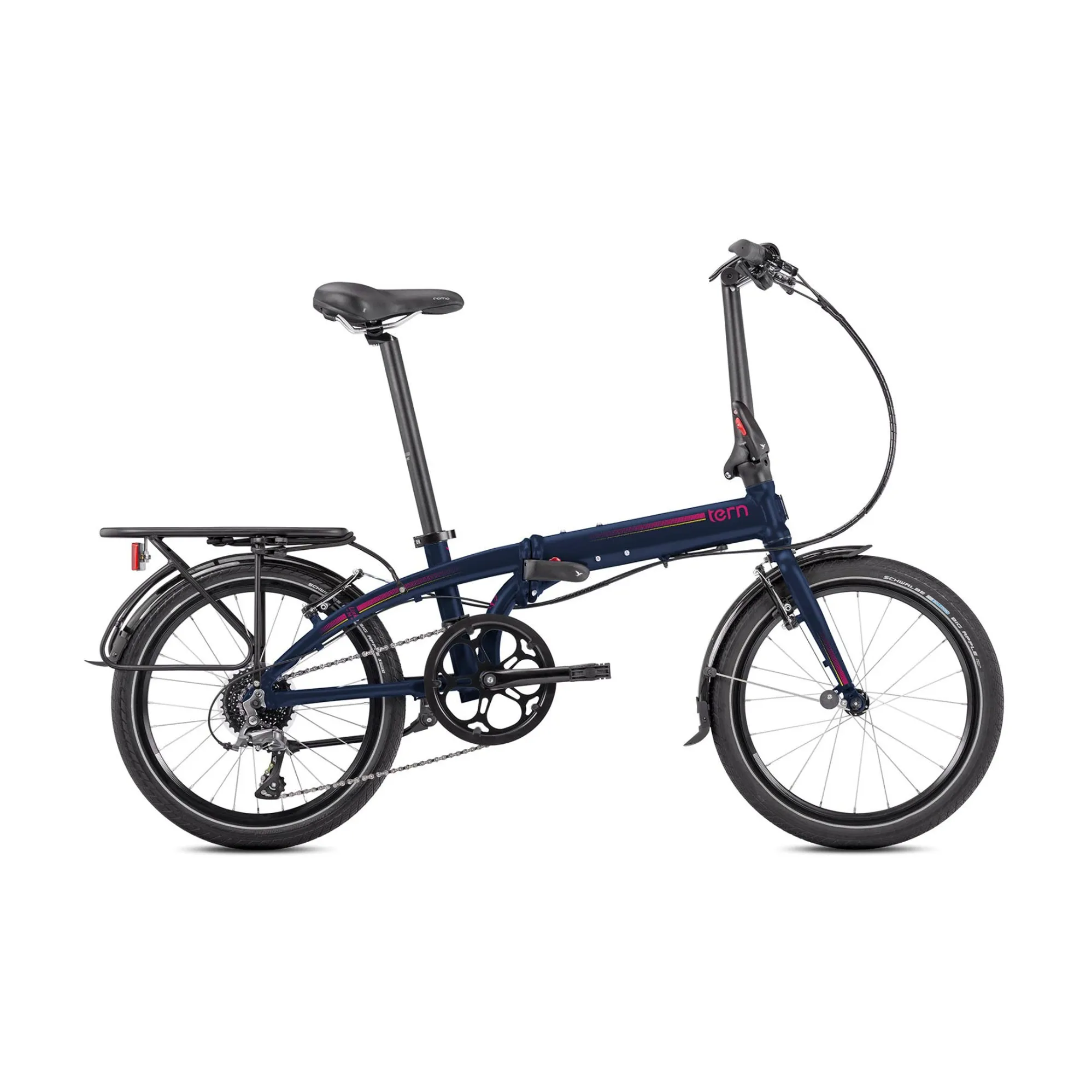 Tern Link D8 Folding Bike in Black