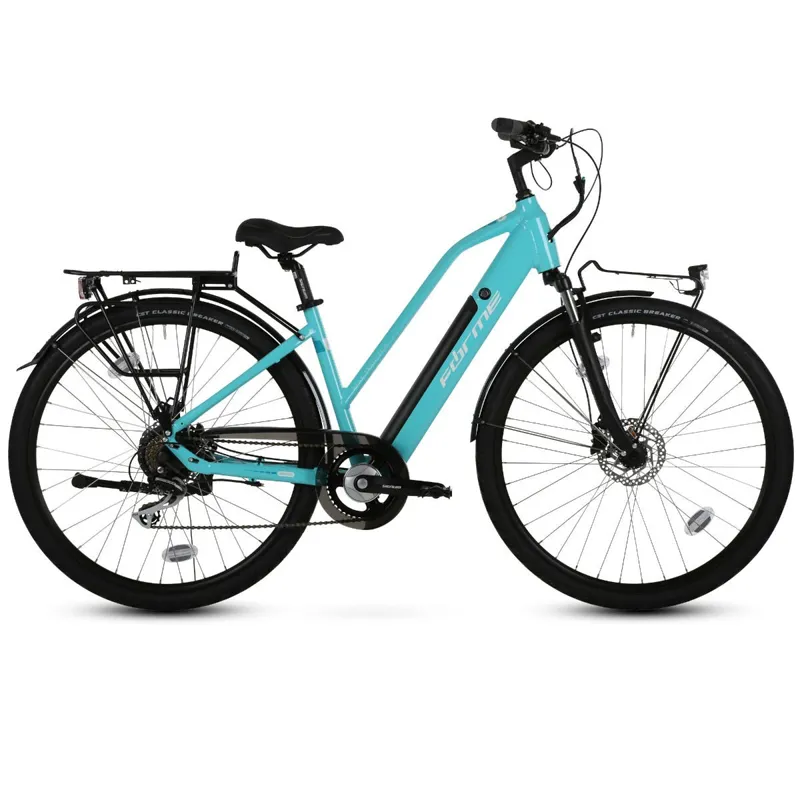 Forme Peak Trail 3 ELS Electric Hybrid Bike in Blue