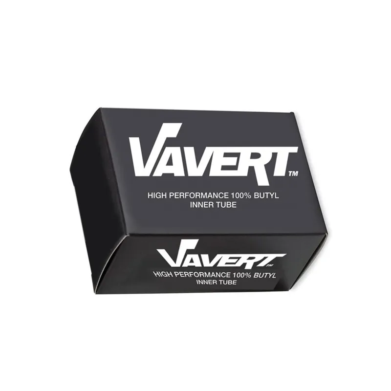 Vavert 20x1 1/8 Presta Valve Inner Tube in Black